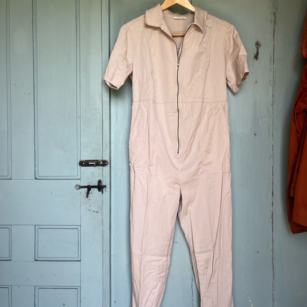 Ingrid+ Isabel short sleeve maternity jumpsuit